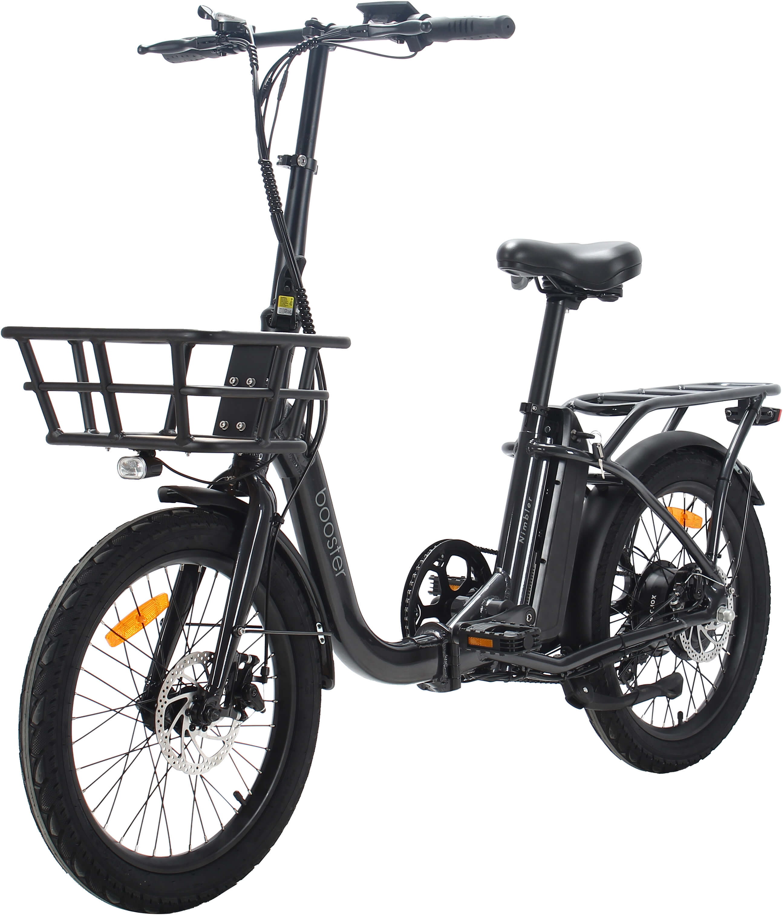 Booster Nimbler 20-inch Folding Electric Bike 350W Motor City Commuter