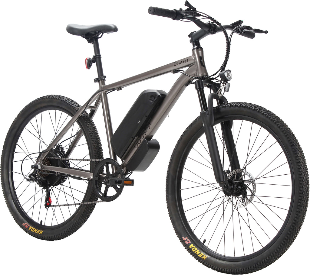 Booster Courier 500W Electric Bike 27.5-inch Wheels 7-Speed Disc Brakes