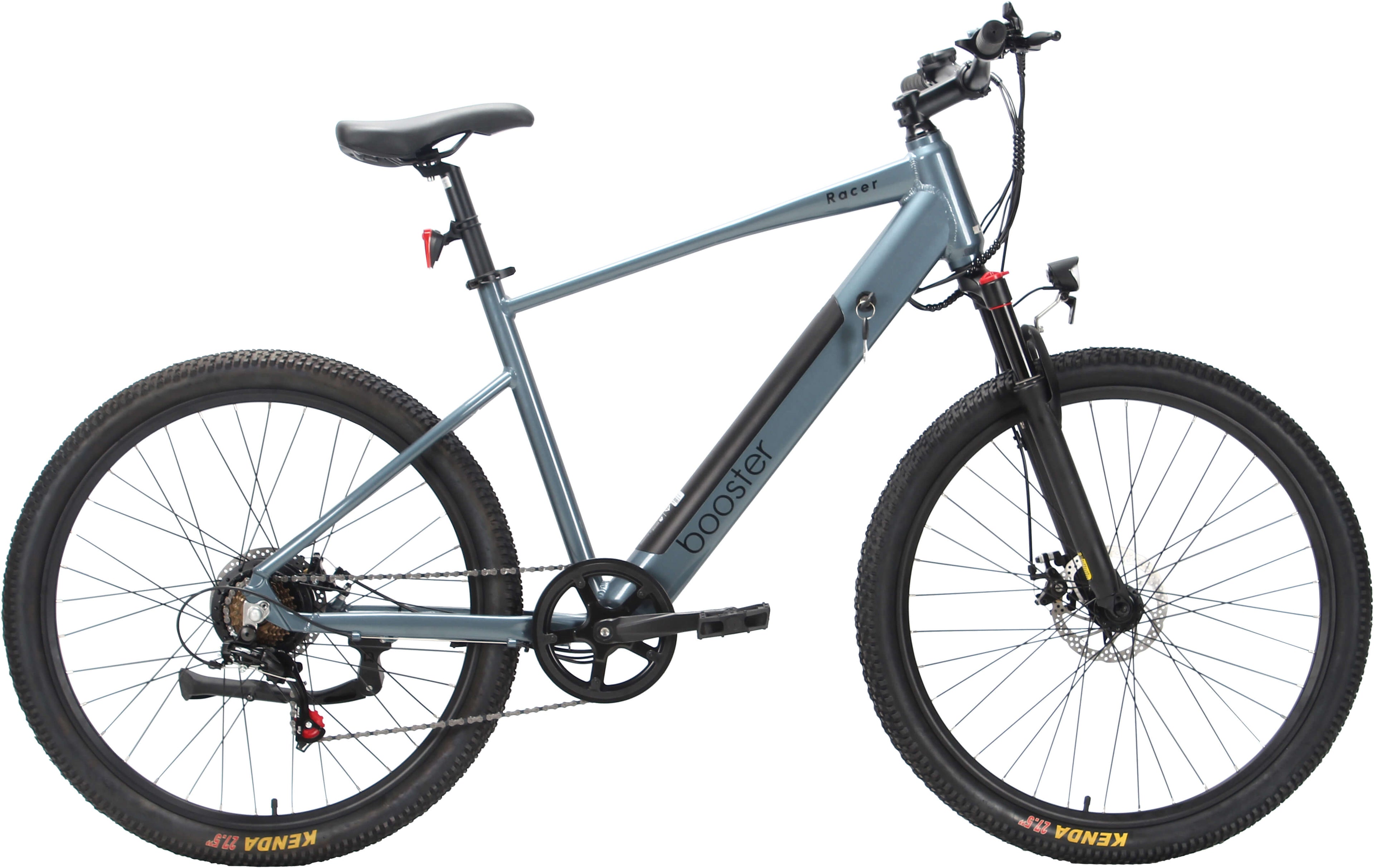 Booster Trucker 500W Electric Fat Tire Bike with Suspension and Cargo Racks