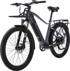 Booster Trucker 500W Electric Fat Tire Bike with Suspension and Cargo Racks